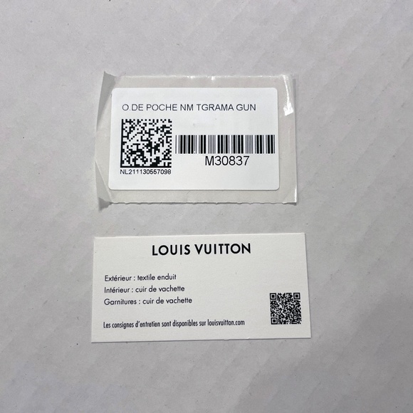 *SOLD* New Louis Vuitton Taiga Pocket Organizer in Gunmetal Grey *Authentic* - Picture 10 of 11